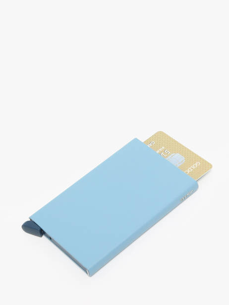 Kaarthouder Secrid Blauw powder CP ander zicht 1